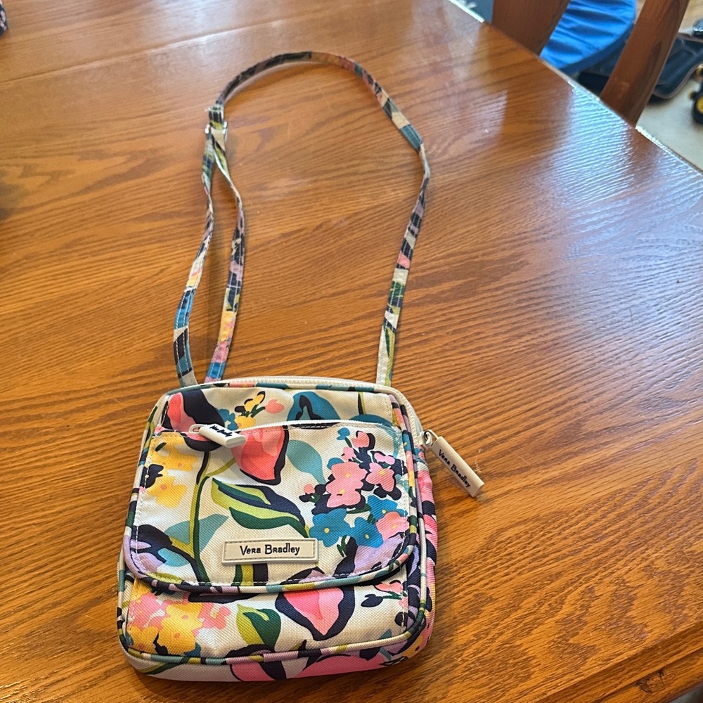 Vera Bradley Colorful Floral Crossbody Bag